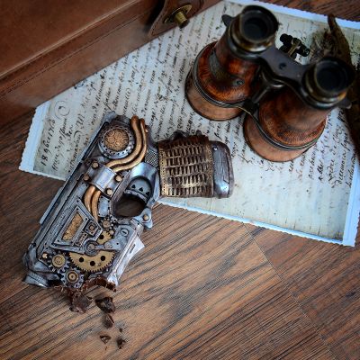 Geschenke für Männer - Steampunk-Pistole aus Schokolade