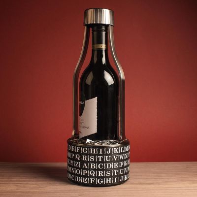 Ostergeschenke - Wein-Kryptex Vino Vault