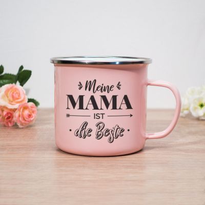 Metalltasse Meine Mama Ist Die Beste Metalltasse Meine Mama Ist Die Beste