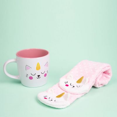 Kittycorn Socken und Tasse Kittycorn Socken und Tasse