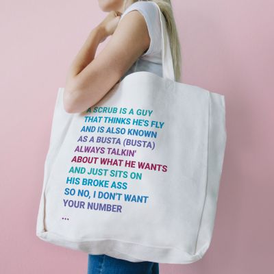 Tasche mit 11 Zeilen Tasche mit 11 Zeilen