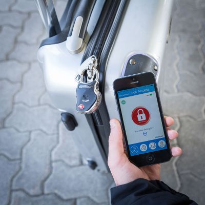 Reise Gadgets - Smartes Bluetooth Gepäckschloss