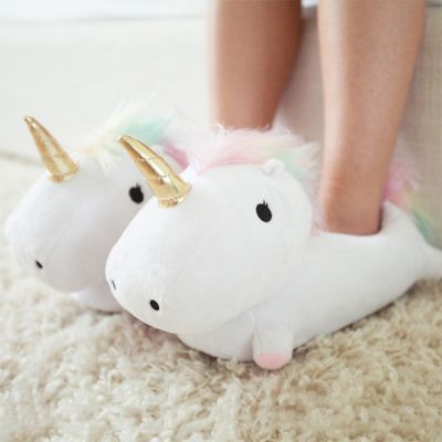 Leuchtende Einhorn Hausschuhe Leuchtende Einhorn Hausschuhe