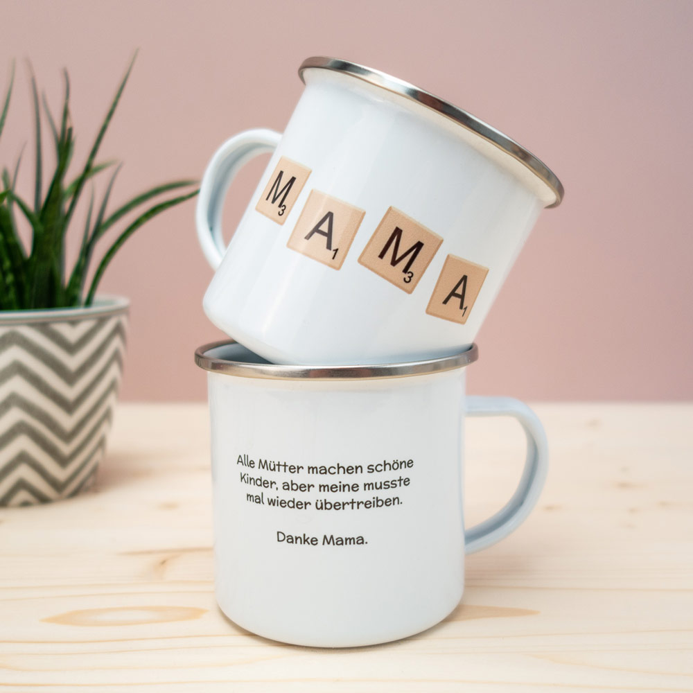 geschenke für mama scrabble metalltasse geschenke für mama scrabble metalltasse